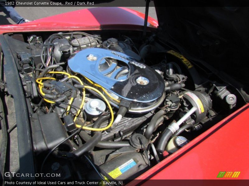  1982 Corvette Coupe Engine - 350 cid OHV 16-Valve V8