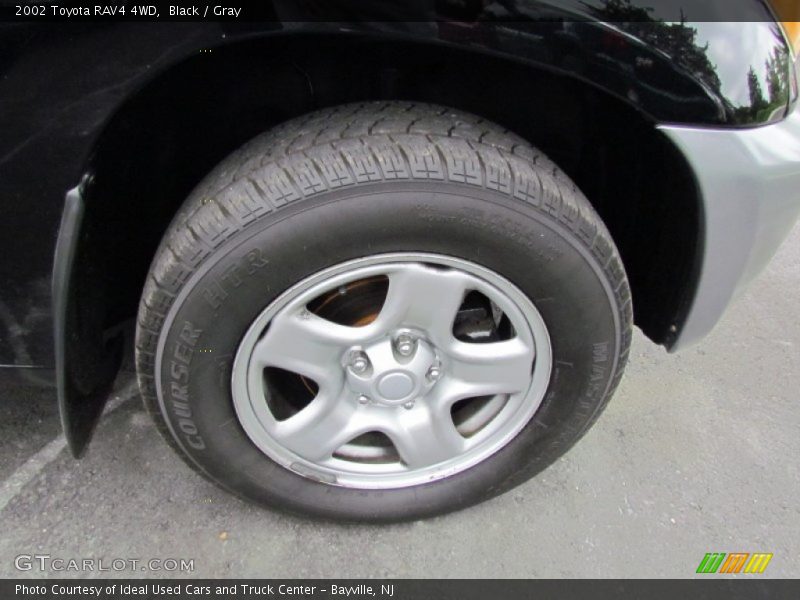 Black / Gray 2002 Toyota RAV4 4WD