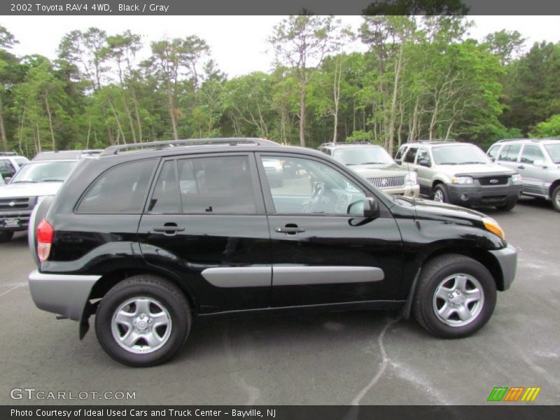 Black / Gray 2002 Toyota RAV4 4WD