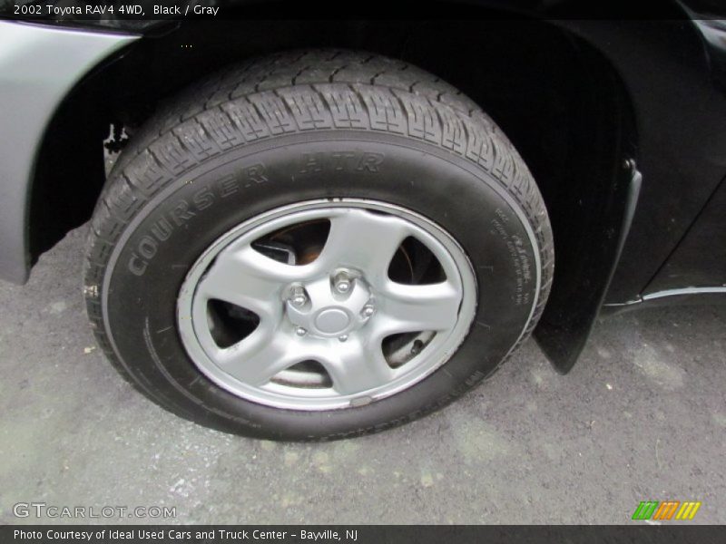 Black / Gray 2002 Toyota RAV4 4WD