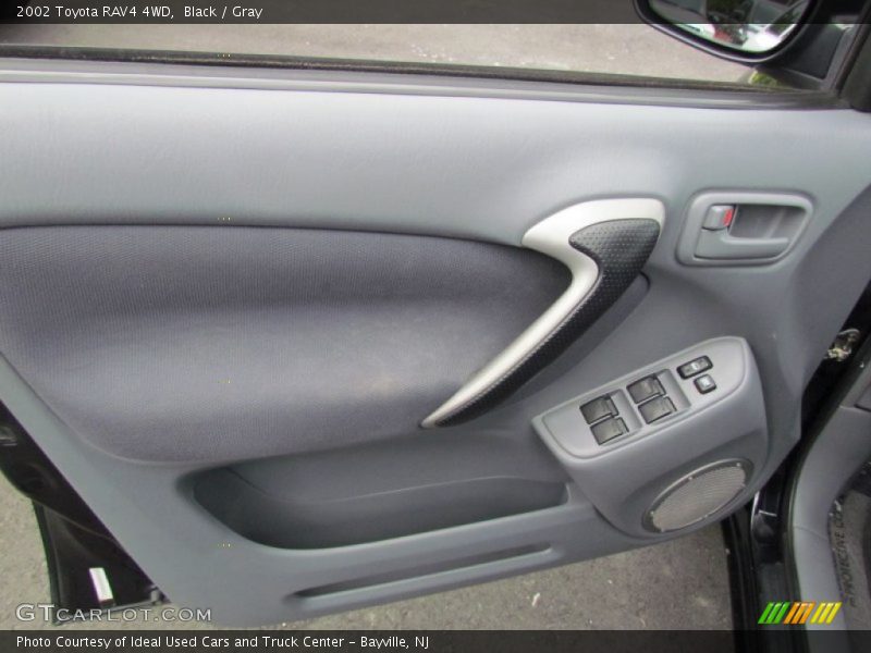 Black / Gray 2002 Toyota RAV4 4WD