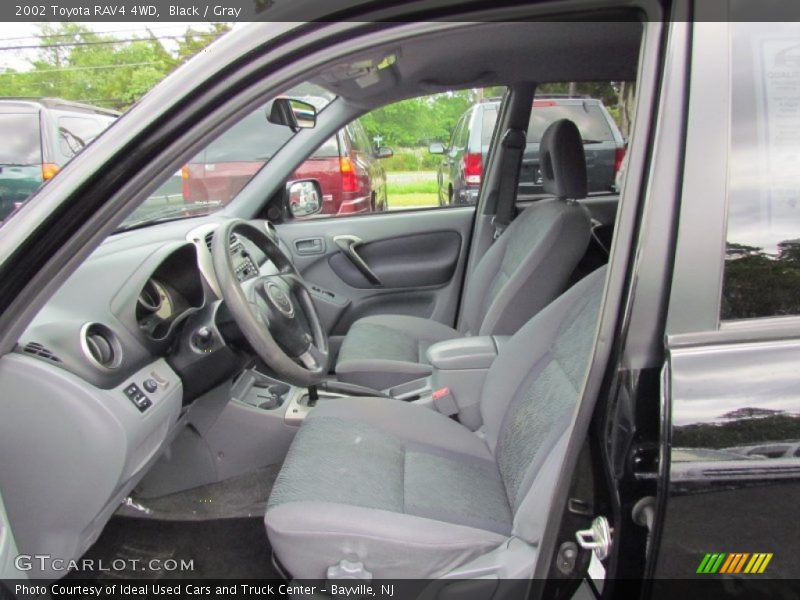 Black / Gray 2002 Toyota RAV4 4WD