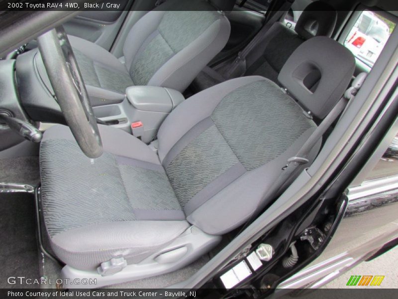 Black / Gray 2002 Toyota RAV4 4WD