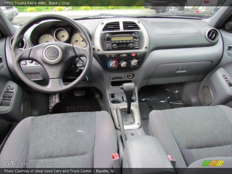 Black / Gray 2002 Toyota RAV4 4WD