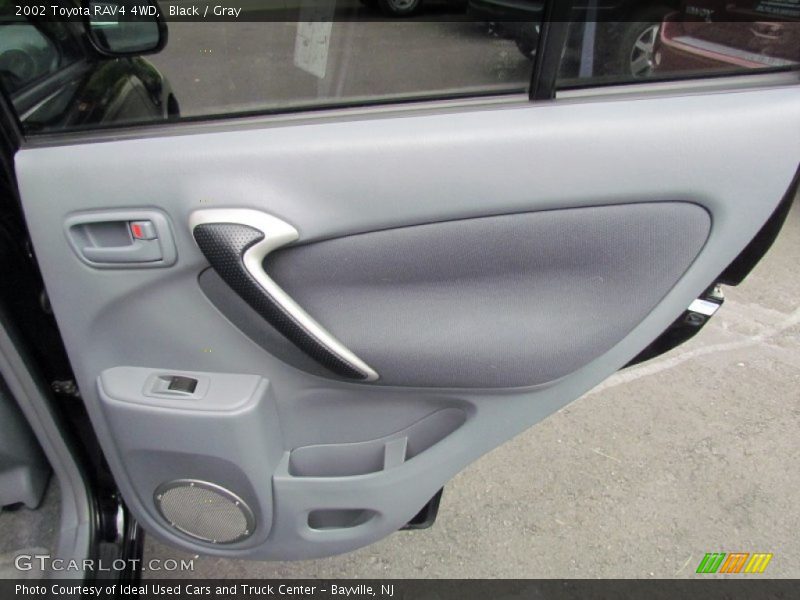Black / Gray 2002 Toyota RAV4 4WD