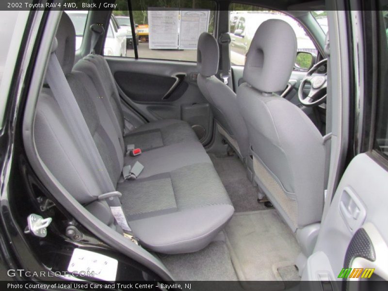 Black / Gray 2002 Toyota RAV4 4WD