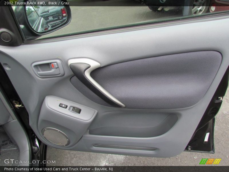 Black / Gray 2002 Toyota RAV4 4WD
