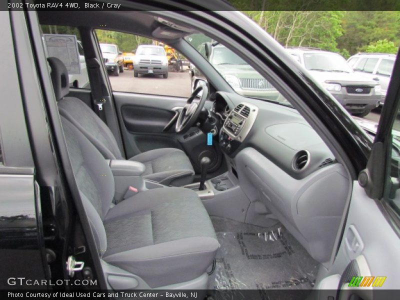 Black / Gray 2002 Toyota RAV4 4WD