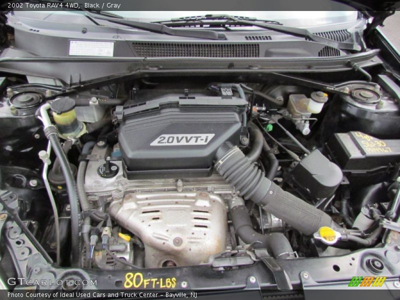 Black / Gray 2002 Toyota RAV4 4WD