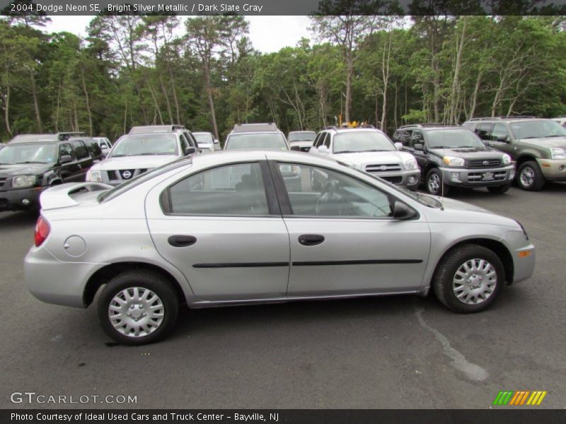 Bright Silver Metallic / Dark Slate Gray 2004 Dodge Neon SE