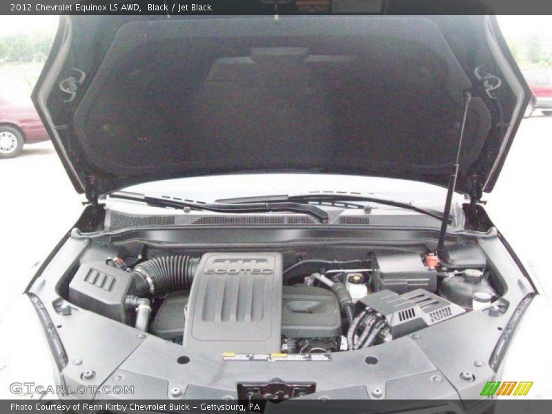 Black / Jet Black 2012 Chevrolet Equinox LS AWD
