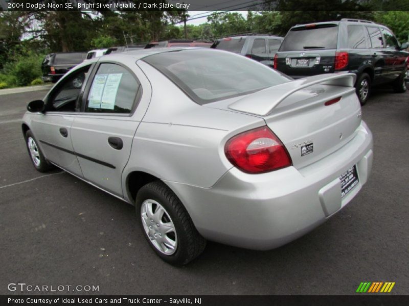 Bright Silver Metallic / Dark Slate Gray 2004 Dodge Neon SE