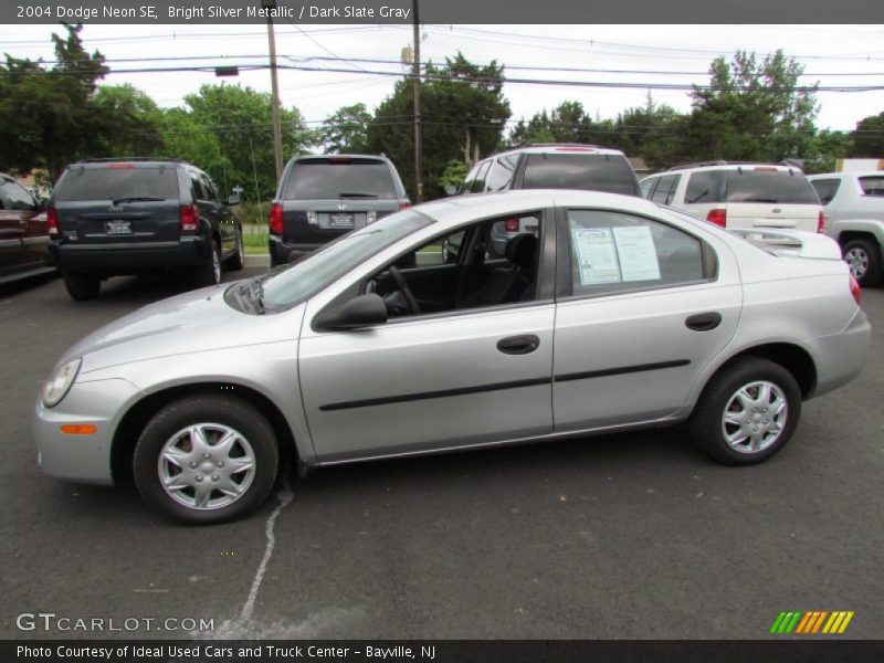 Bright Silver Metallic / Dark Slate Gray 2004 Dodge Neon SE