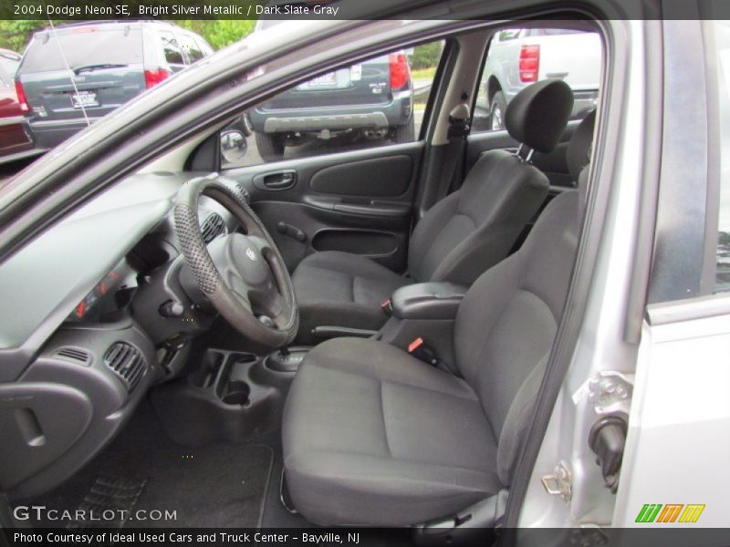 Bright Silver Metallic / Dark Slate Gray 2004 Dodge Neon SE