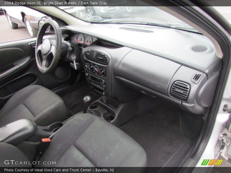 Bright Silver Metallic / Dark Slate Gray 2004 Dodge Neon SE