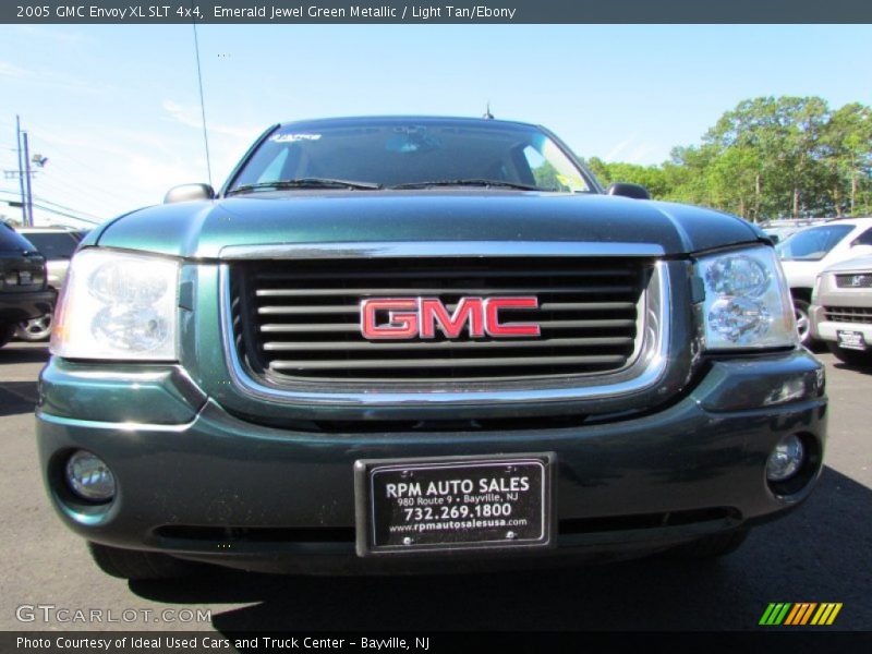 Emerald Jewel Green Metallic / Light Tan/Ebony 2005 GMC Envoy XL SLT 4x4