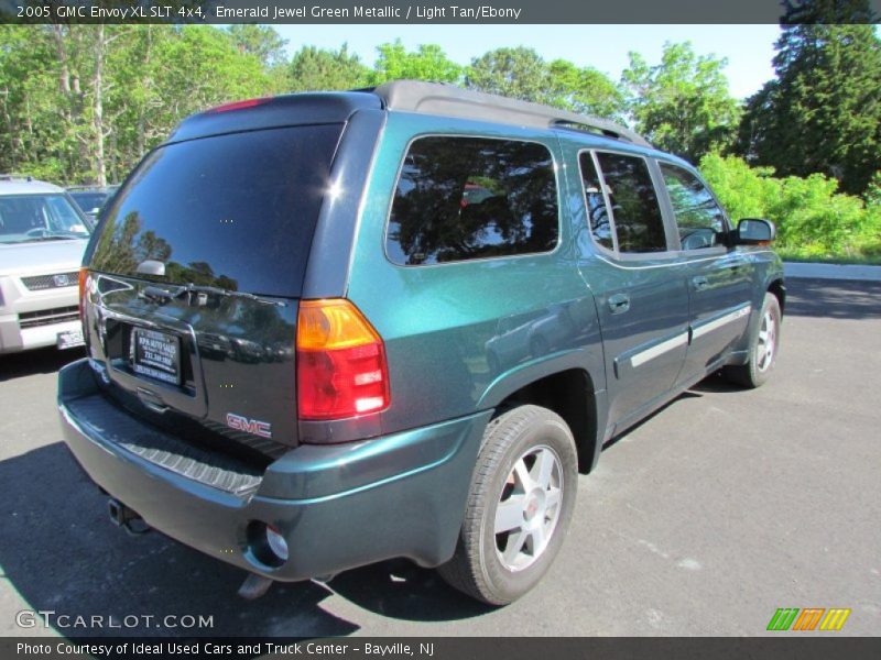 Emerald Jewel Green Metallic / Light Tan/Ebony 2005 GMC Envoy XL SLT 4x4