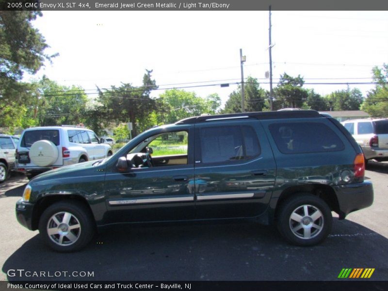 Emerald Jewel Green Metallic / Light Tan/Ebony 2005 GMC Envoy XL SLT 4x4
