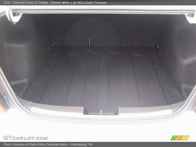 Summit White / Jet Black/Dark Titanium 2012 Chevrolet Sonic LT Sedan