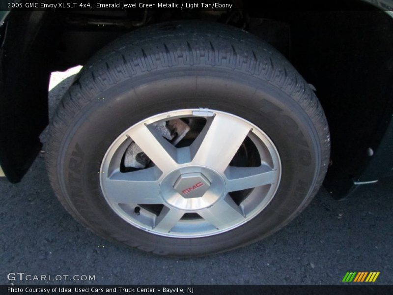 Emerald Jewel Green Metallic / Light Tan/Ebony 2005 GMC Envoy XL SLT 4x4