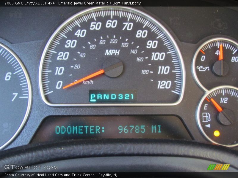 Emerald Jewel Green Metallic / Light Tan/Ebony 2005 GMC Envoy XL SLT 4x4