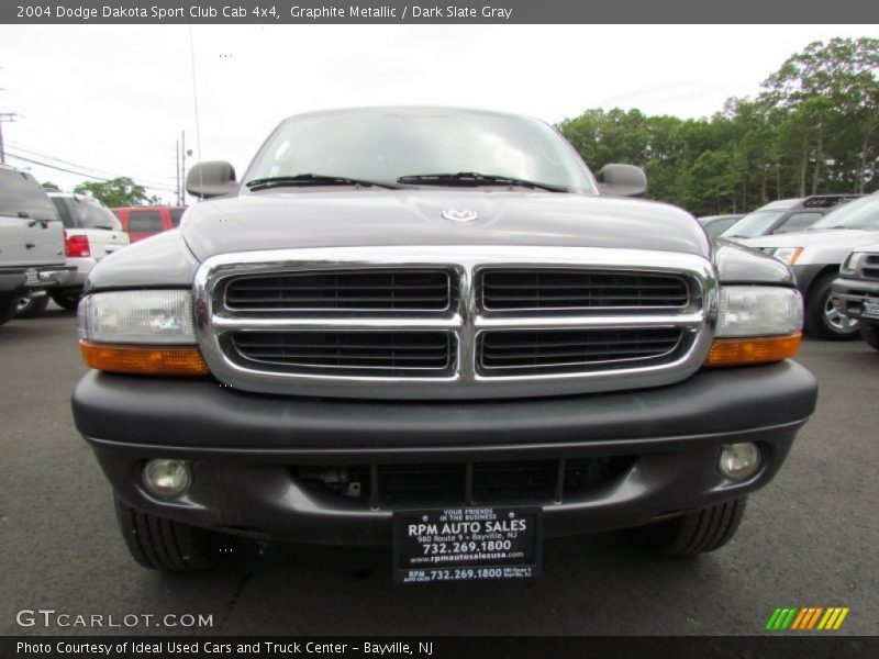 Graphite Metallic / Dark Slate Gray 2004 Dodge Dakota Sport Club Cab 4x4
