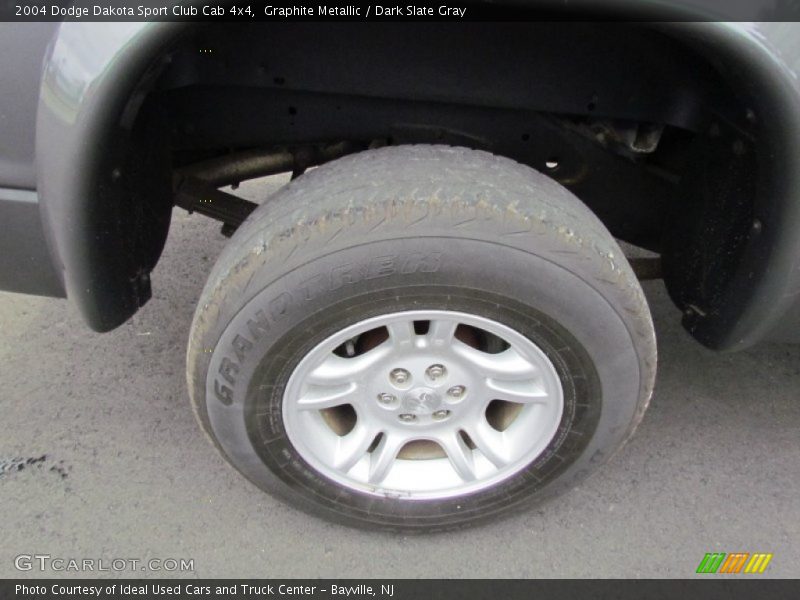 Graphite Metallic / Dark Slate Gray 2004 Dodge Dakota Sport Club Cab 4x4
