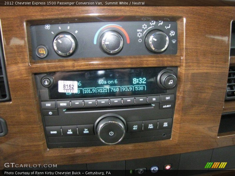 Summit White / Neutral 2012 Chevrolet Express 1500 Passenger Conversion Van