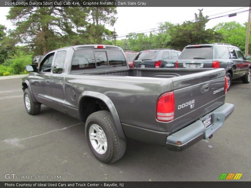 Graphite Metallic / Dark Slate Gray 2004 Dodge Dakota Sport Club Cab 4x4