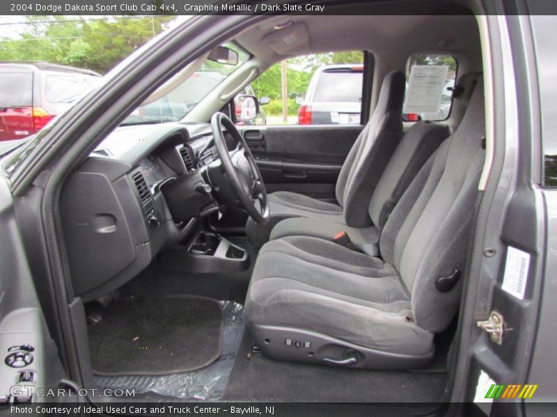 Graphite Metallic / Dark Slate Gray 2004 Dodge Dakota Sport Club Cab 4x4