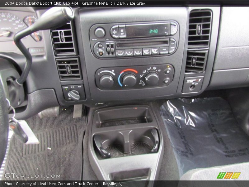 Graphite Metallic / Dark Slate Gray 2004 Dodge Dakota Sport Club Cab 4x4