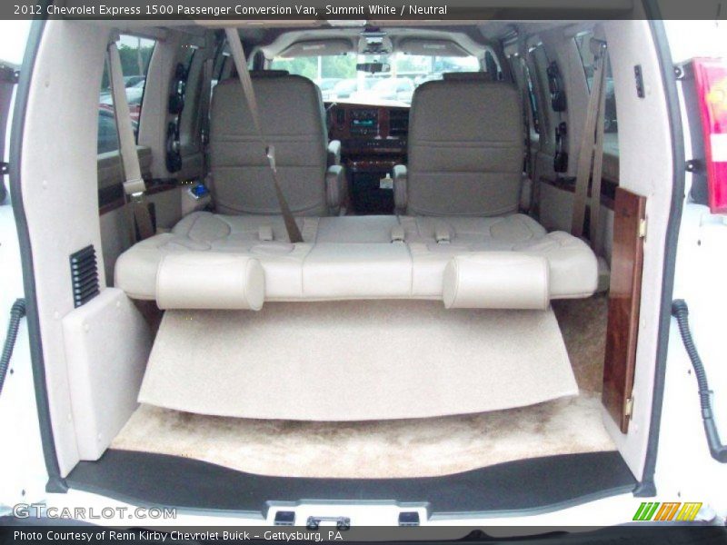 Summit White / Neutral 2012 Chevrolet Express 1500 Passenger Conversion Van