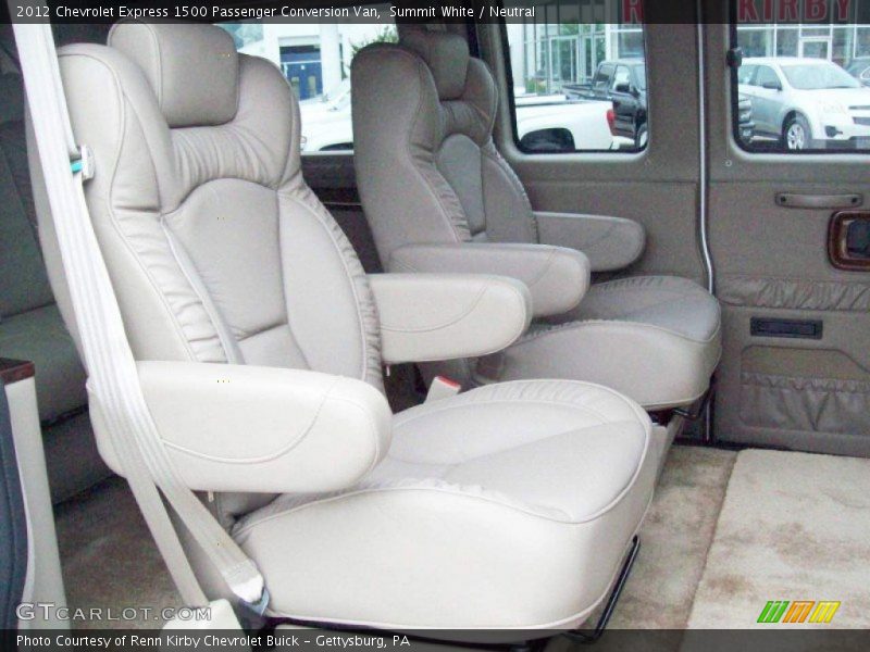 Summit White / Neutral 2012 Chevrolet Express 1500 Passenger Conversion Van