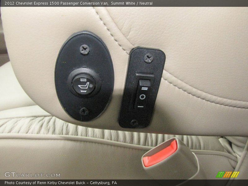 Summit White / Neutral 2012 Chevrolet Express 1500 Passenger Conversion Van