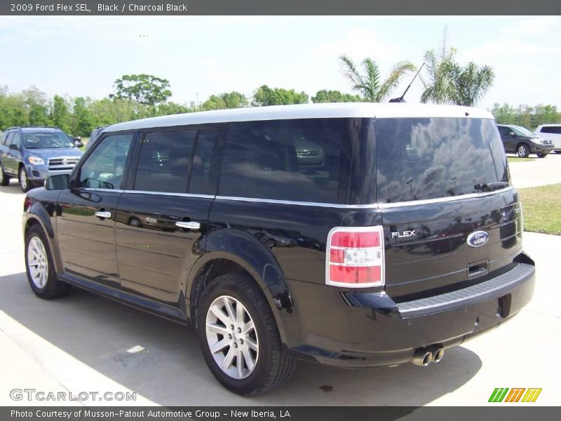 Black / Charcoal Black 2009 Ford Flex SEL