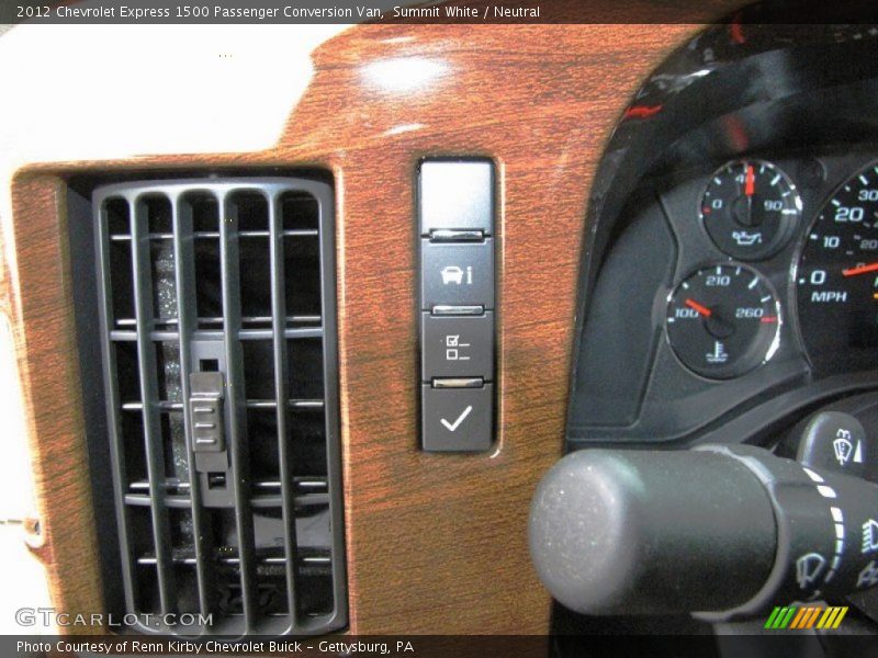 Summit White / Neutral 2012 Chevrolet Express 1500 Passenger Conversion Van