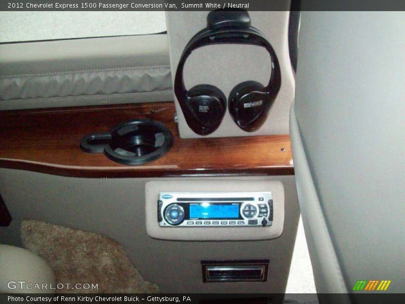 Summit White / Neutral 2012 Chevrolet Express 1500 Passenger Conversion Van