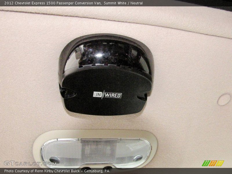 Summit White / Neutral 2012 Chevrolet Express 1500 Passenger Conversion Van