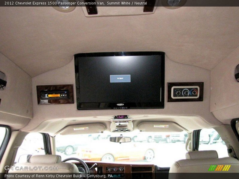 Summit White / Neutral 2012 Chevrolet Express 1500 Passenger Conversion Van
