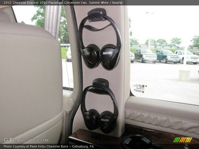 Summit White / Neutral 2012 Chevrolet Express 1500 Passenger Conversion Van