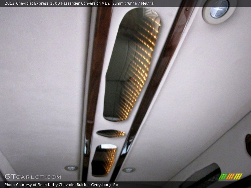 Summit White / Neutral 2012 Chevrolet Express 1500 Passenger Conversion Van