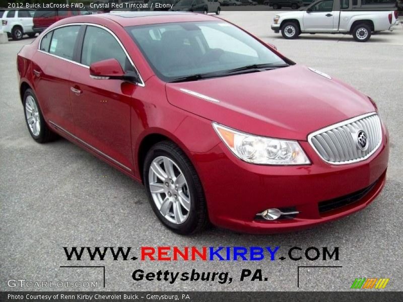 Crystal Red Tintcoat / Ebony 2012 Buick LaCrosse FWD