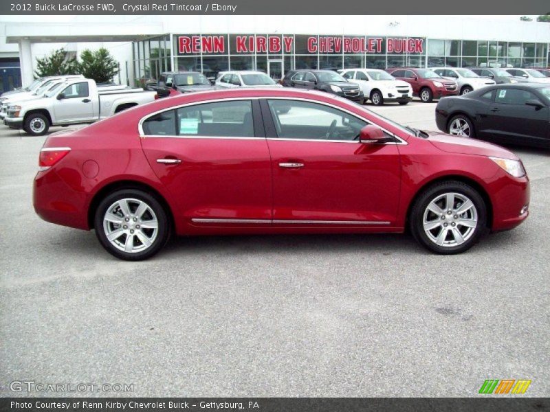 Crystal Red Tintcoat / Ebony 2012 Buick LaCrosse FWD