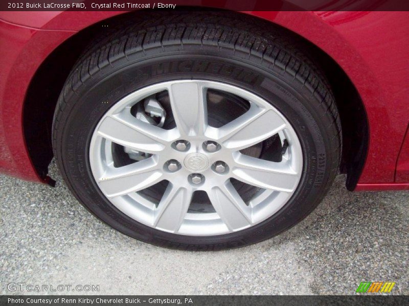 Crystal Red Tintcoat / Ebony 2012 Buick LaCrosse FWD