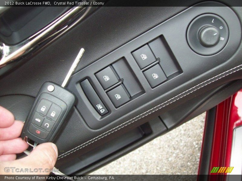 Crystal Red Tintcoat / Ebony 2012 Buick LaCrosse FWD