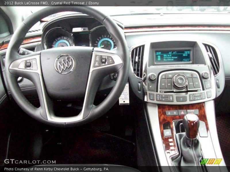 Crystal Red Tintcoat / Ebony 2012 Buick LaCrosse FWD