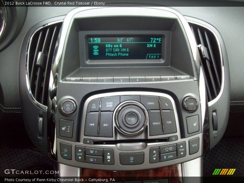 Crystal Red Tintcoat / Ebony 2012 Buick LaCrosse FWD
