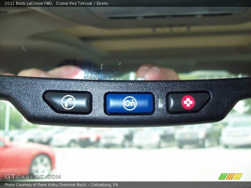 Crystal Red Tintcoat / Ebony 2012 Buick LaCrosse FWD