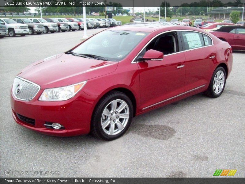 Crystal Red Tintcoat / Ebony 2012 Buick LaCrosse FWD