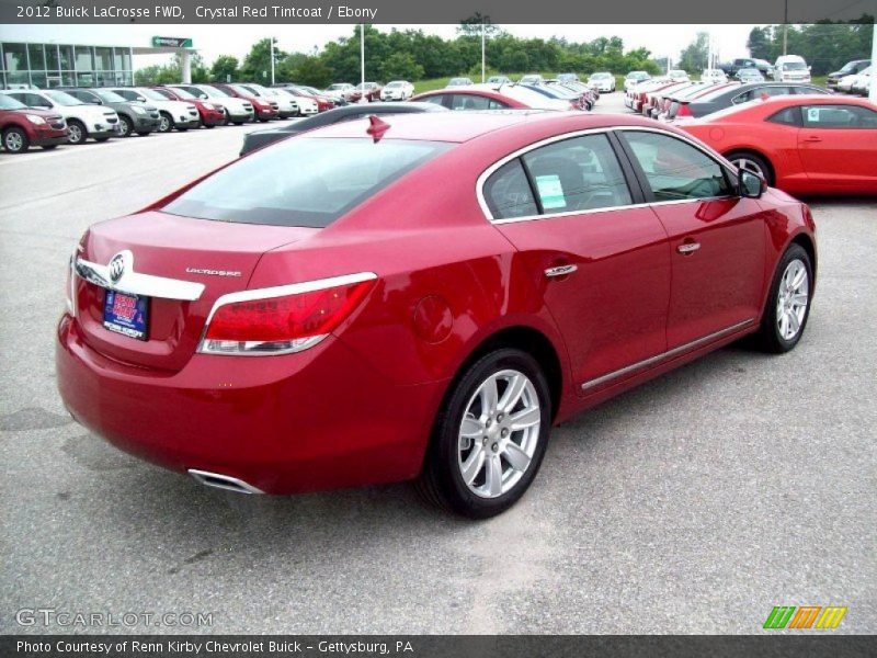 Crystal Red Tintcoat / Ebony 2012 Buick LaCrosse FWD
